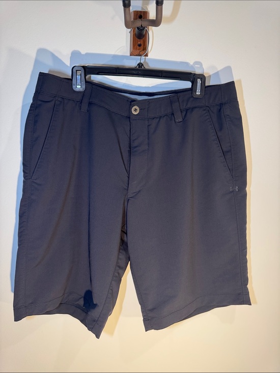 Under Armour Other - Under Armour Navy Flat-Front Performance Shorts